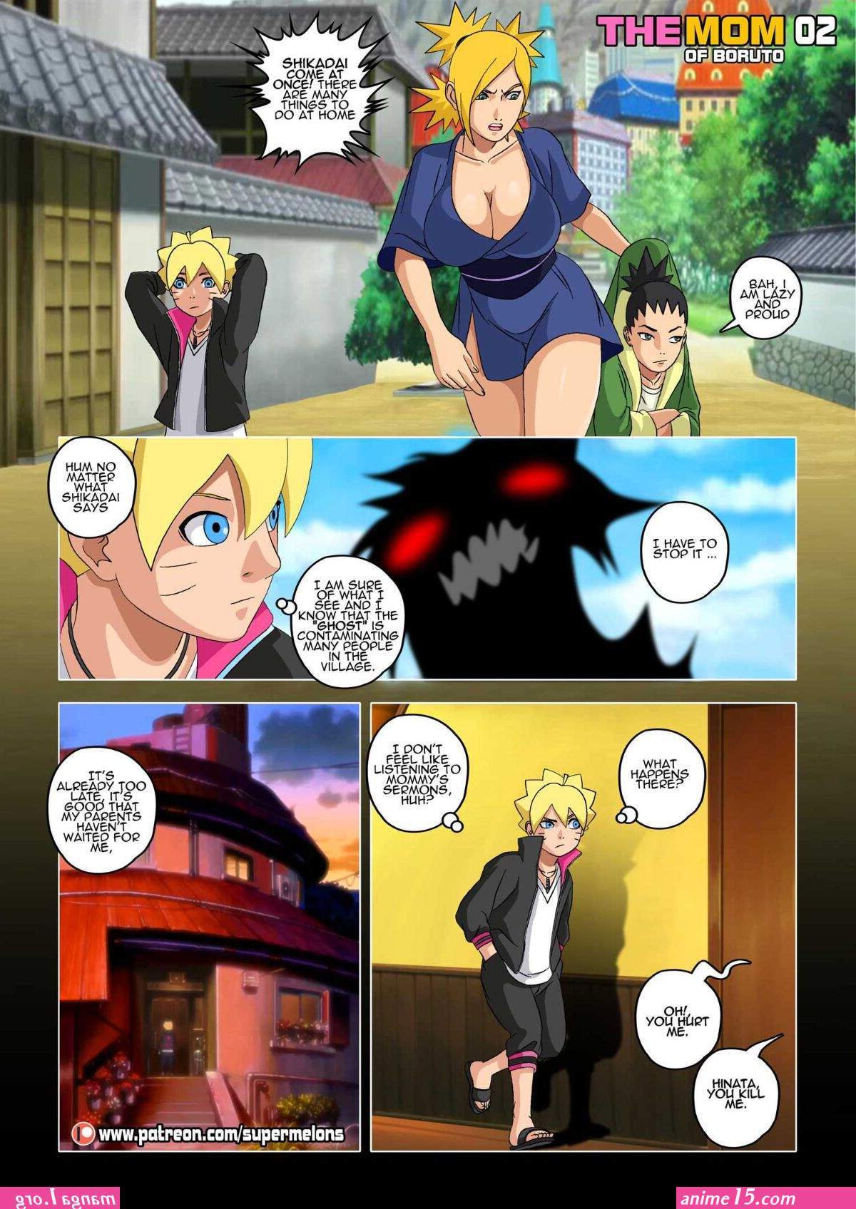 Hantai boruto comix