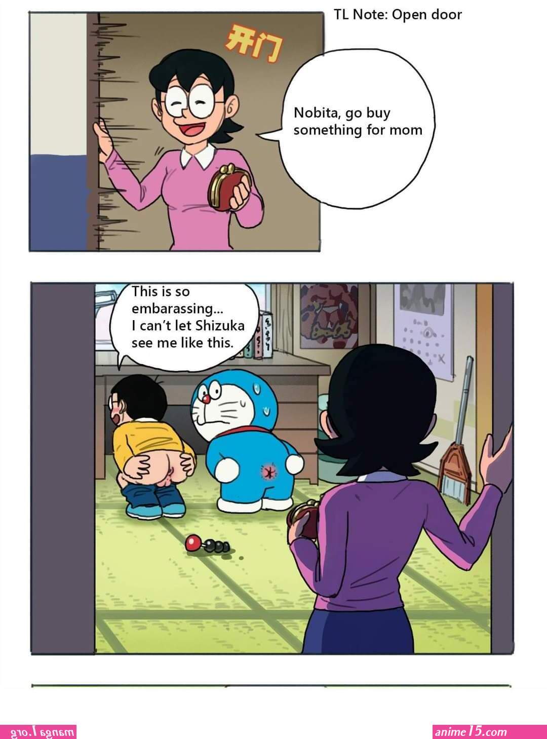 Porn manga nobita and mom