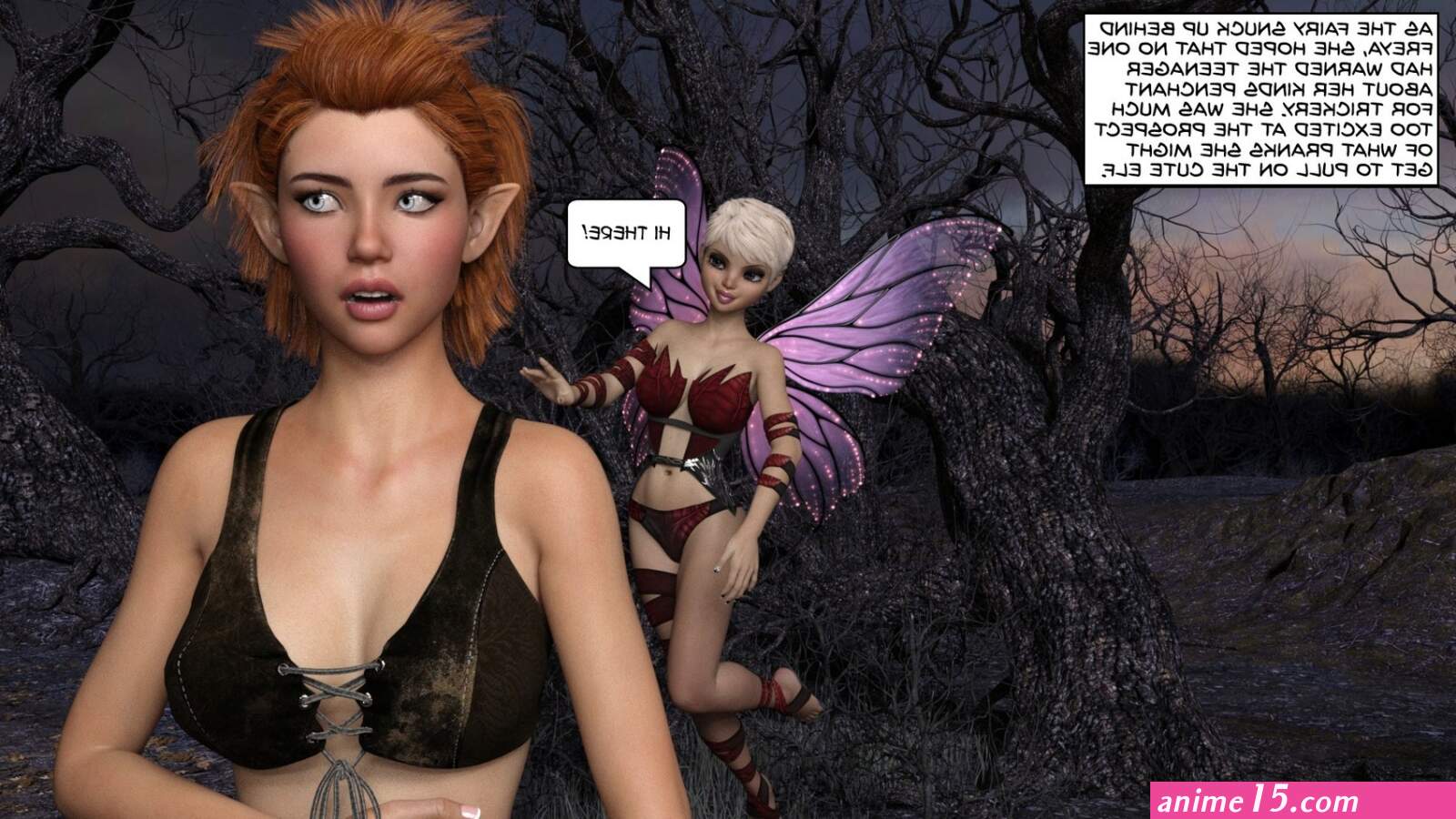 Freya And The Mischievous Fairy Jossan