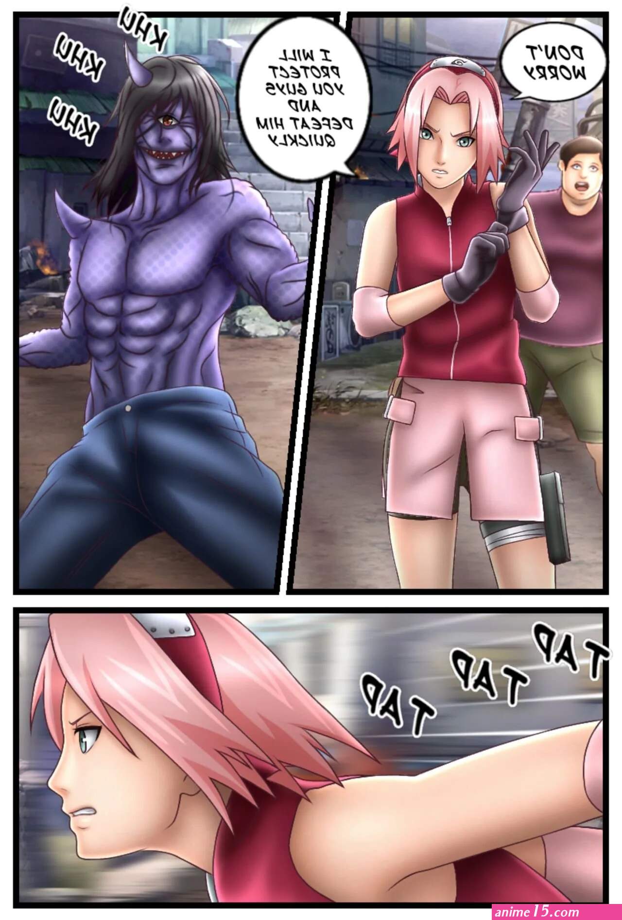 Sakura comic sex image 8