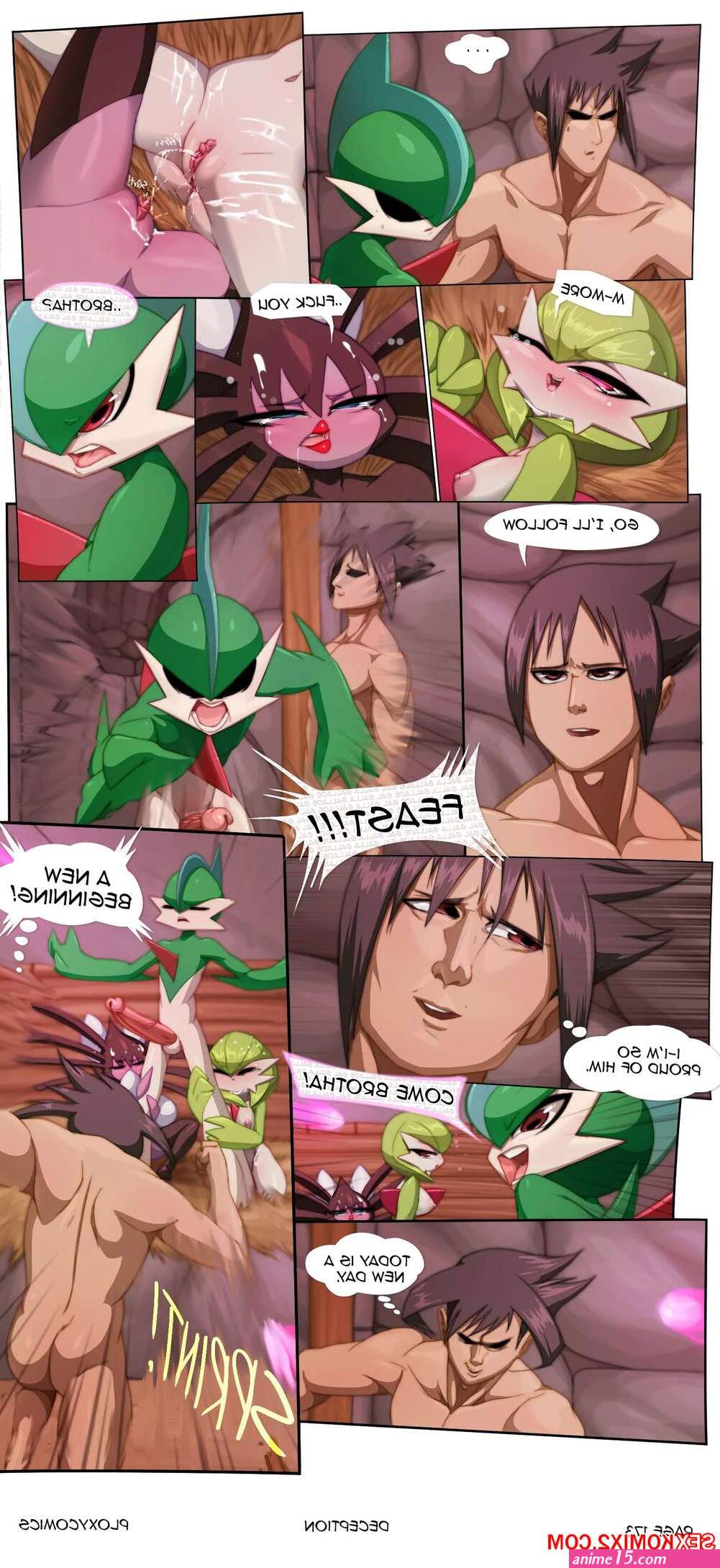 Porn comic Deception. Pokemon. Mister Ploxy. Erotic comic girlfriends because