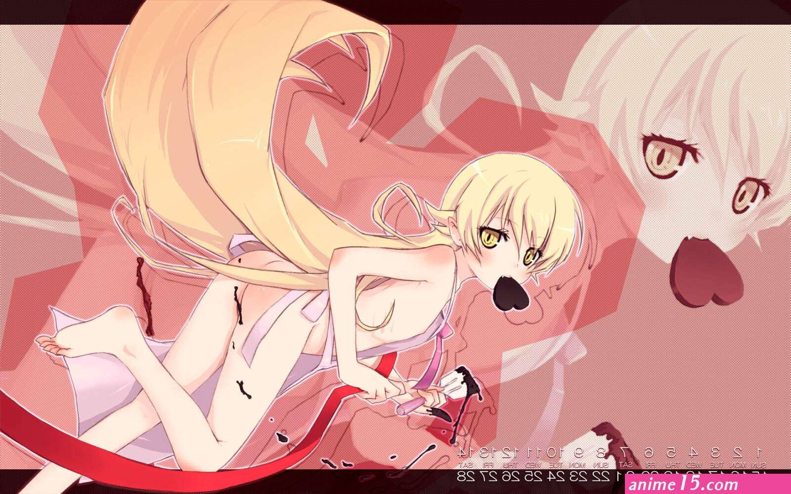 To feeding in the coolest Oshino Shinobu-Chan really successful ww cut Cuca Gol