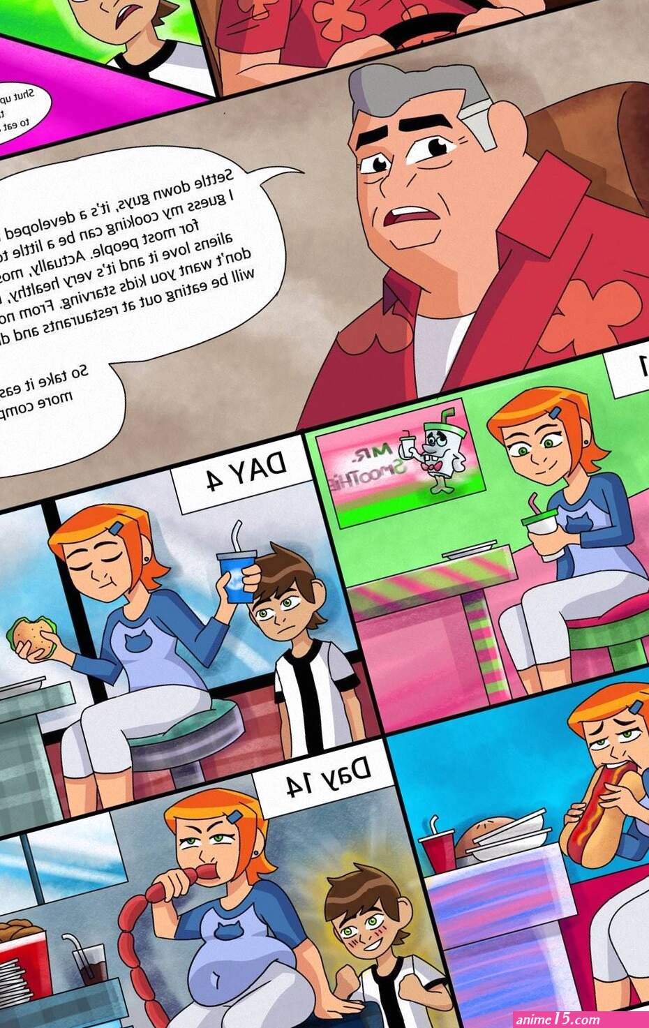 Gwens Gain porn comic