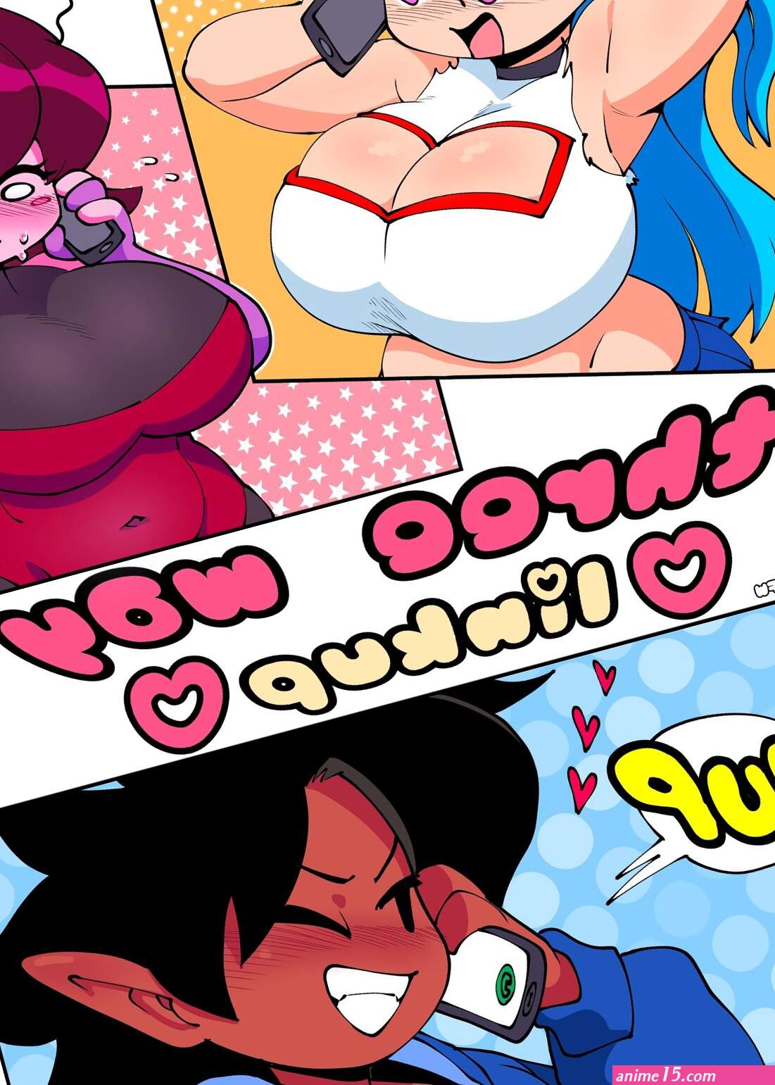 Three Way LINKUP comic porn