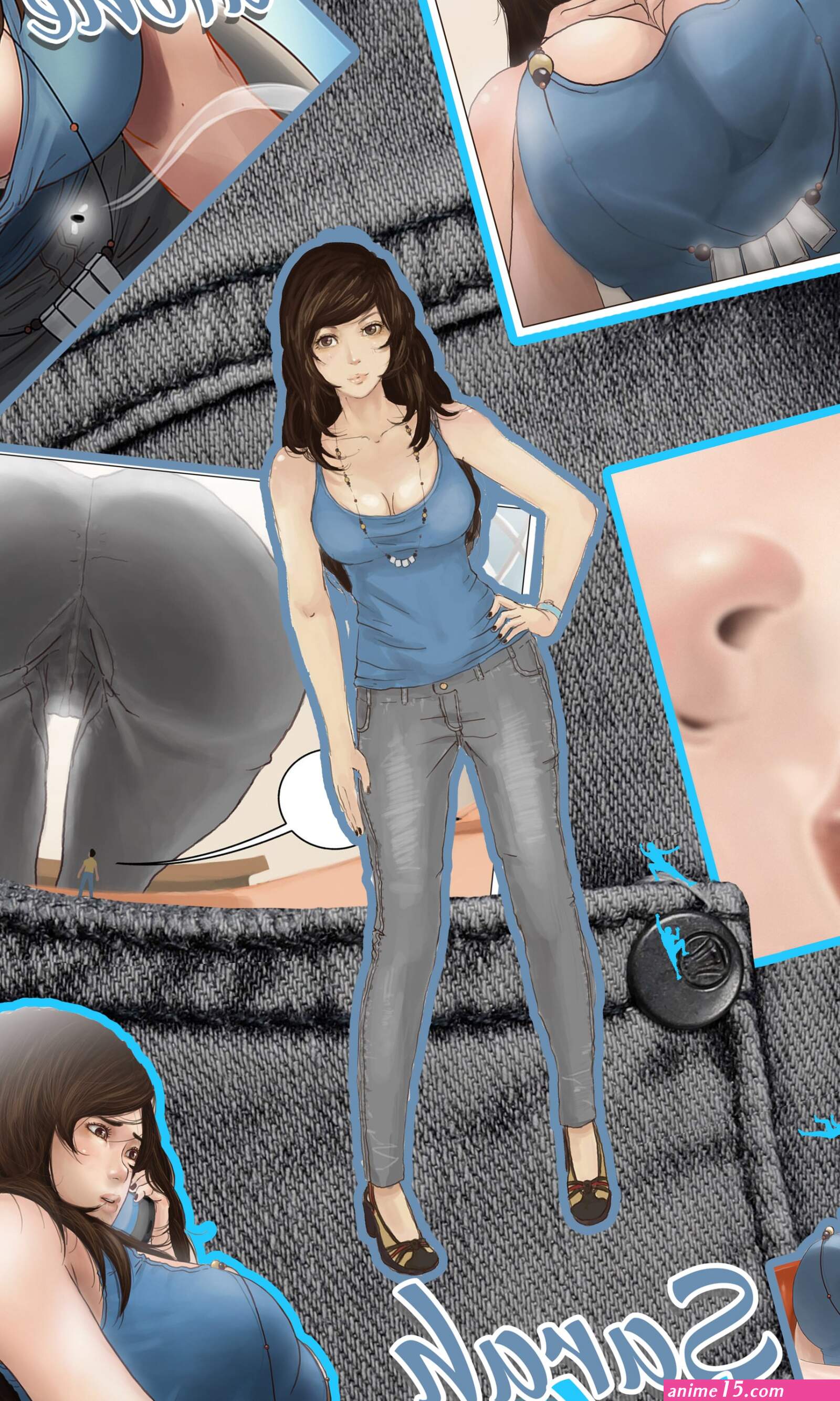 a weekend alone fan on X: Small sarah wallpaper using all official images of the author and official previews... I hope you like my edit aweekendalonefan Giantess unaware wallpaper edit sizetwitter