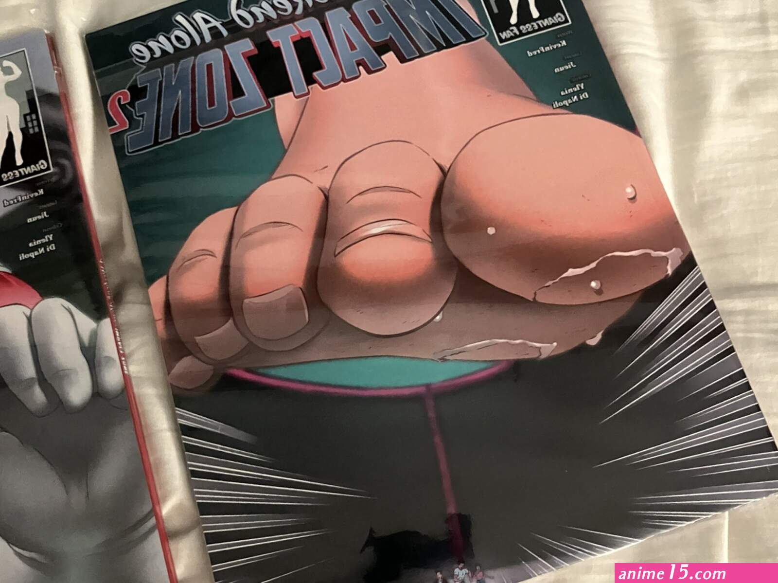 AweekendAloneFanedits X: I GOT THEM! I got my own physical comic books from my favorite giantess comic and in my opinion the best! HAPPY!