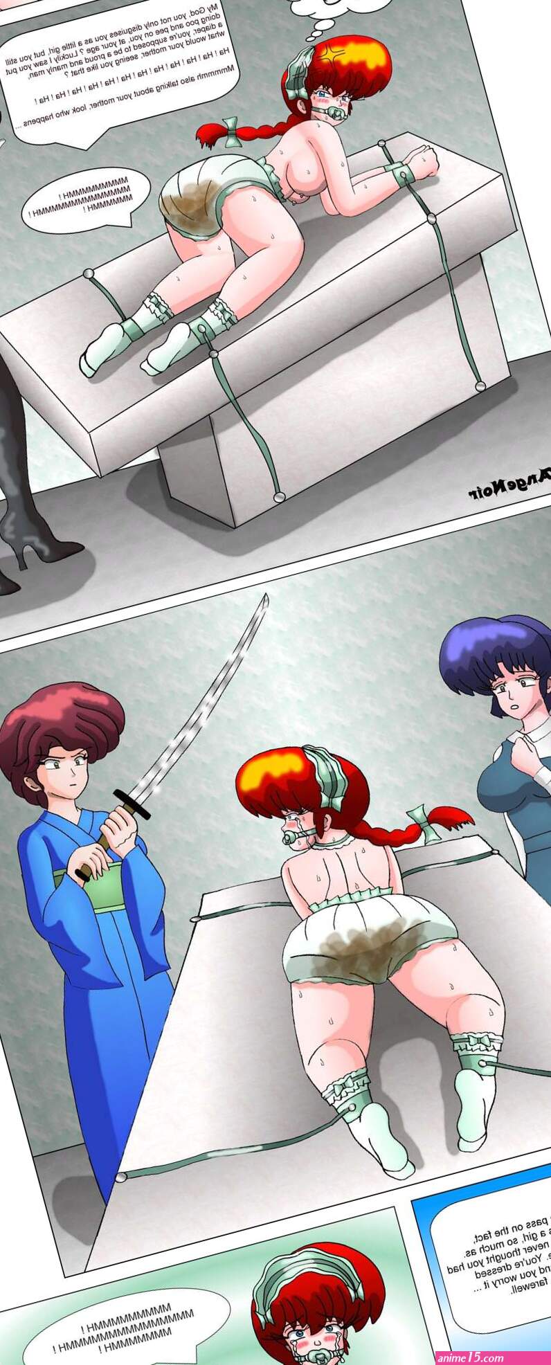 Ranma Chan Diaper Humiliation