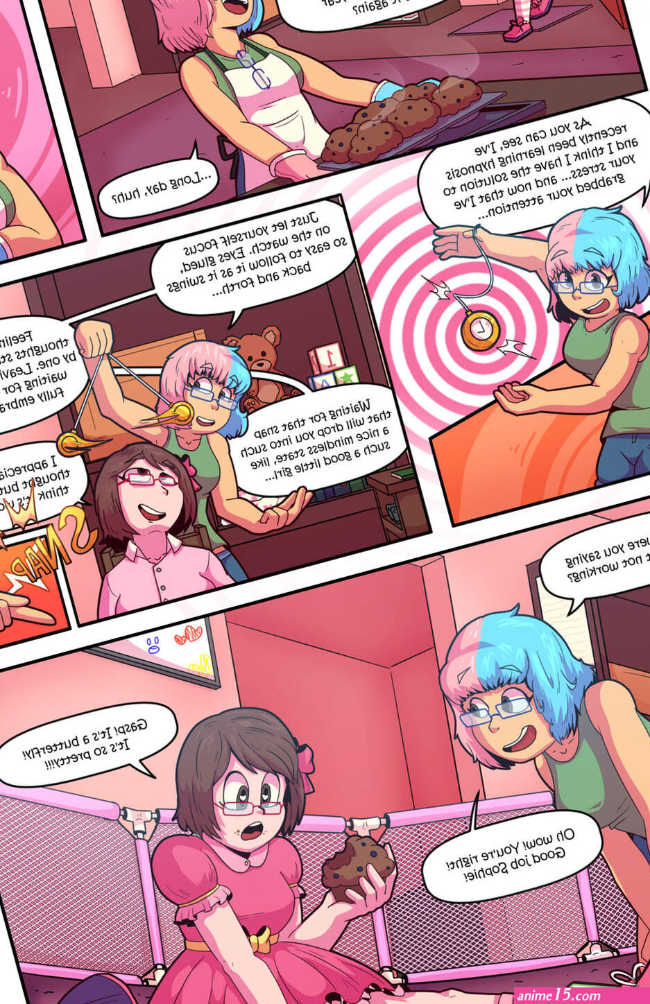 Sophie ABDL Hypnosis Comic Commission by Brushie-Art on DeviantArt