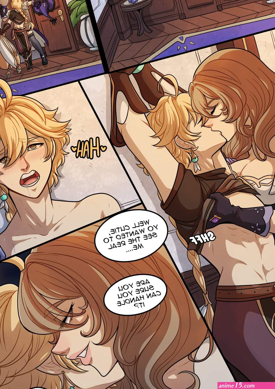 The Travelers Guide to Teyvats Heart-Lisa Genshin Impact English comic porn