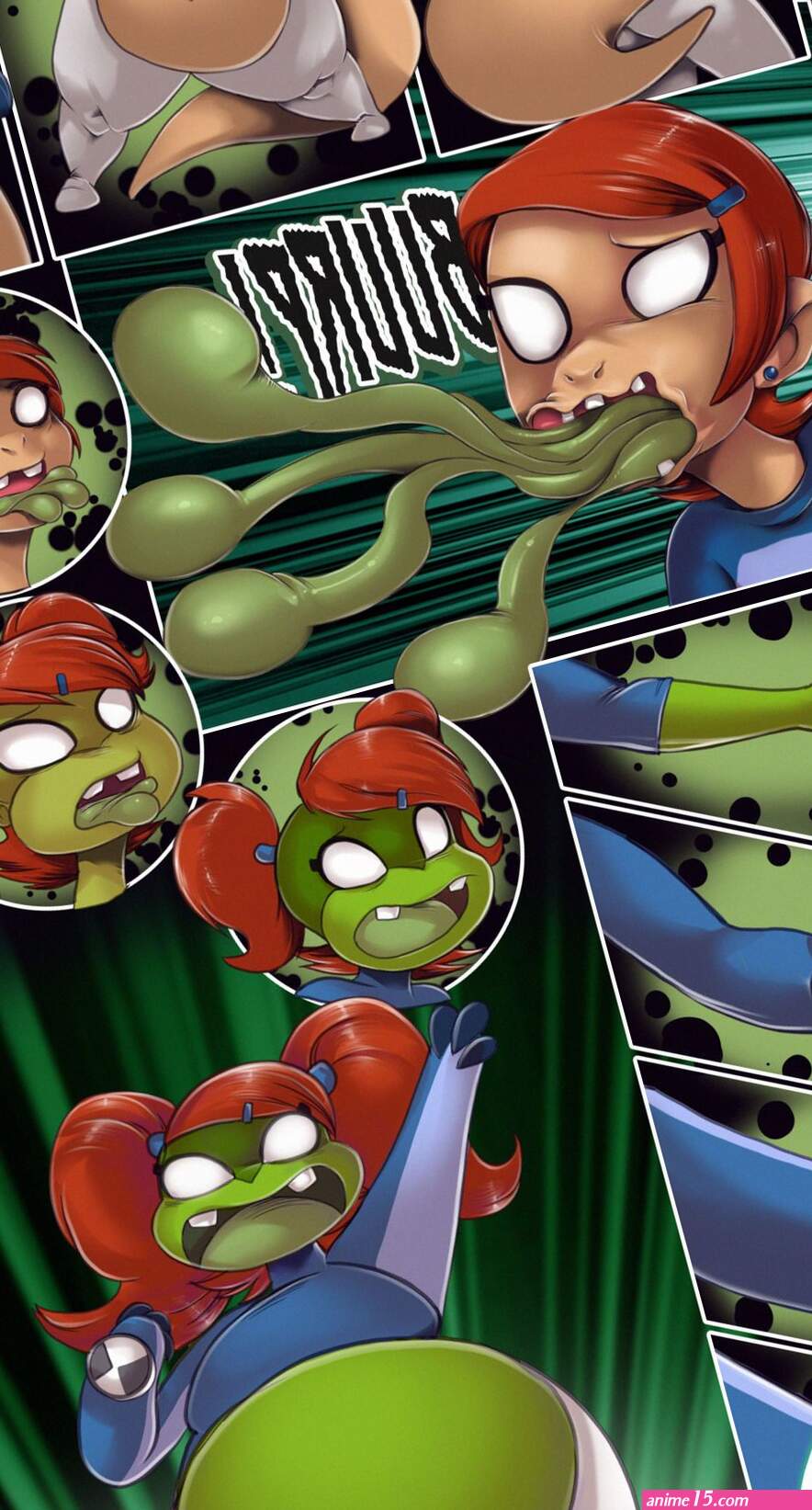 A Casual Day of Aliens Porn Comic english 33