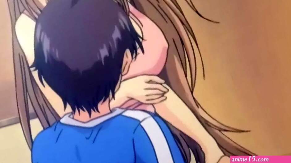 Anime boobs kissing