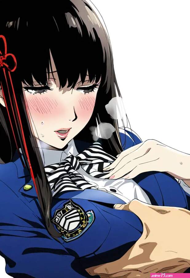 Persona girls getting their boobs fondled