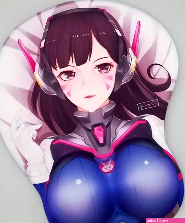 D.va Boobs Mouse Pad Height 4cm Overwatch 3D Oppai Breast Game Mouse Pad Ver 3