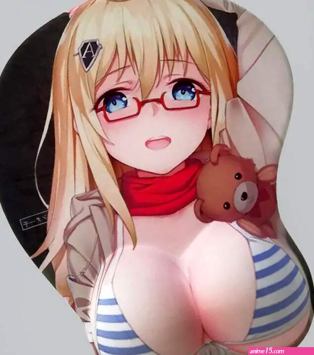 AV Val Boobs Mouse Pad Height 4cm Girls Frontline 3D Oppai Breast Game Mouse Pad