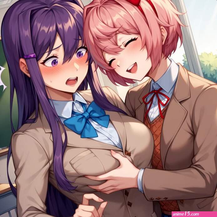 yuri and sayori doki doki literature club generated by tyto4tme4l using autismmix