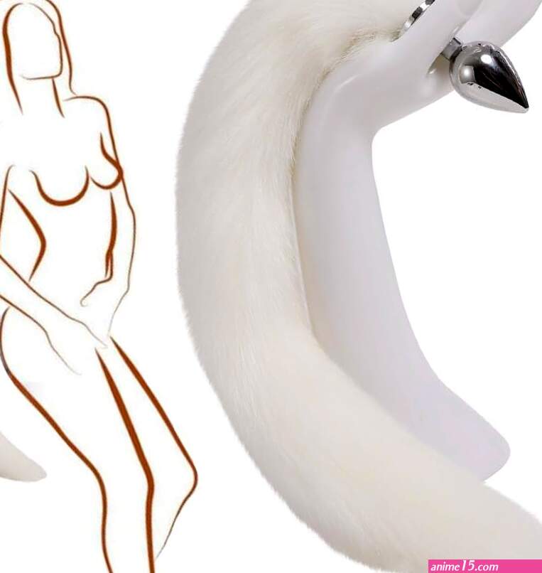 : 40CM Butt Plug Fox Tail Removable Artificial Handmade Anime Cospaly Fox Anal Plug Tail Smooth Anal Plugs COS Erotic Anal Plugs Tail Fox Tail Anal Plugs : Health Household