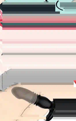 Thrusting Vibration Butt Plug with Remote Control