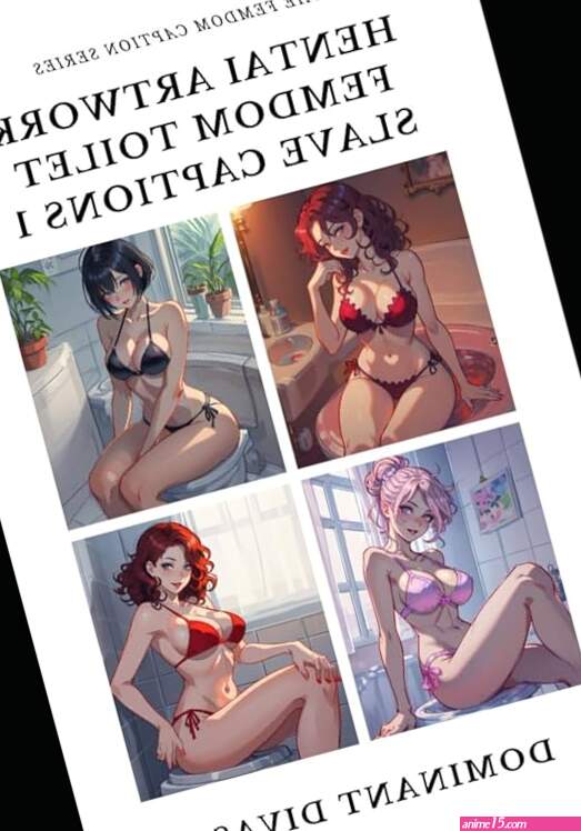 : Hentai Artwork Femdom Toilet Slave Captions 1: Hentai Anime Sexy Women FM Femdom MaleSub Human Toilet Captions Captioned Femdom Images: 9798320438535: Dominant Divas: Books