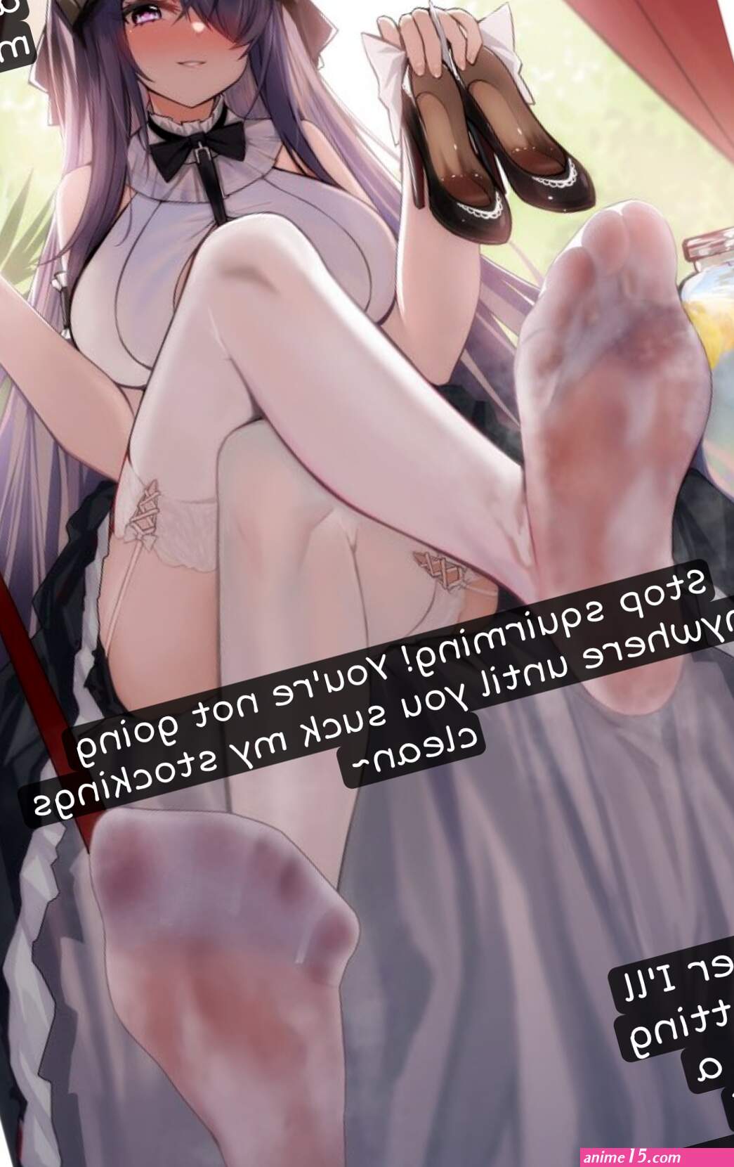 Just Getting Started FeetFemdom Caption by AlarikSkeldon on DeviantArt