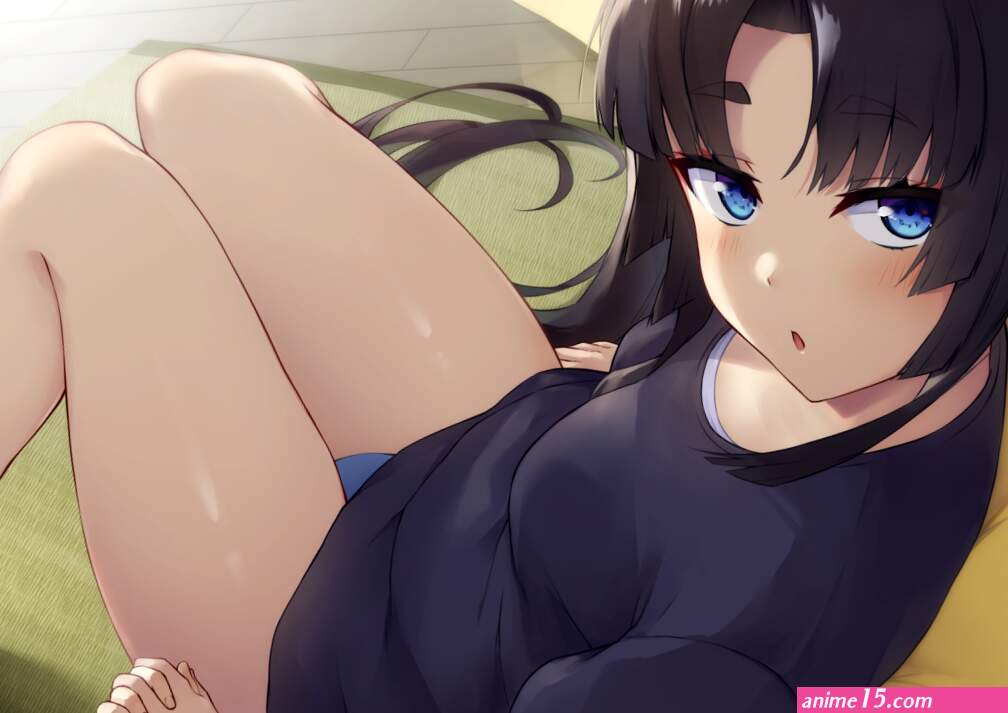 small boobs thighs the gap curvy P!nta anime anime girls digital art artwork 2D Fate series FateGrand Order Ushiwakamaru Fate fan art POV