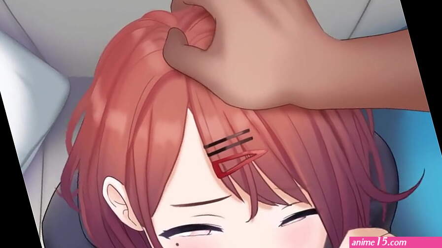 Anime Secretary quick blowjob in the office