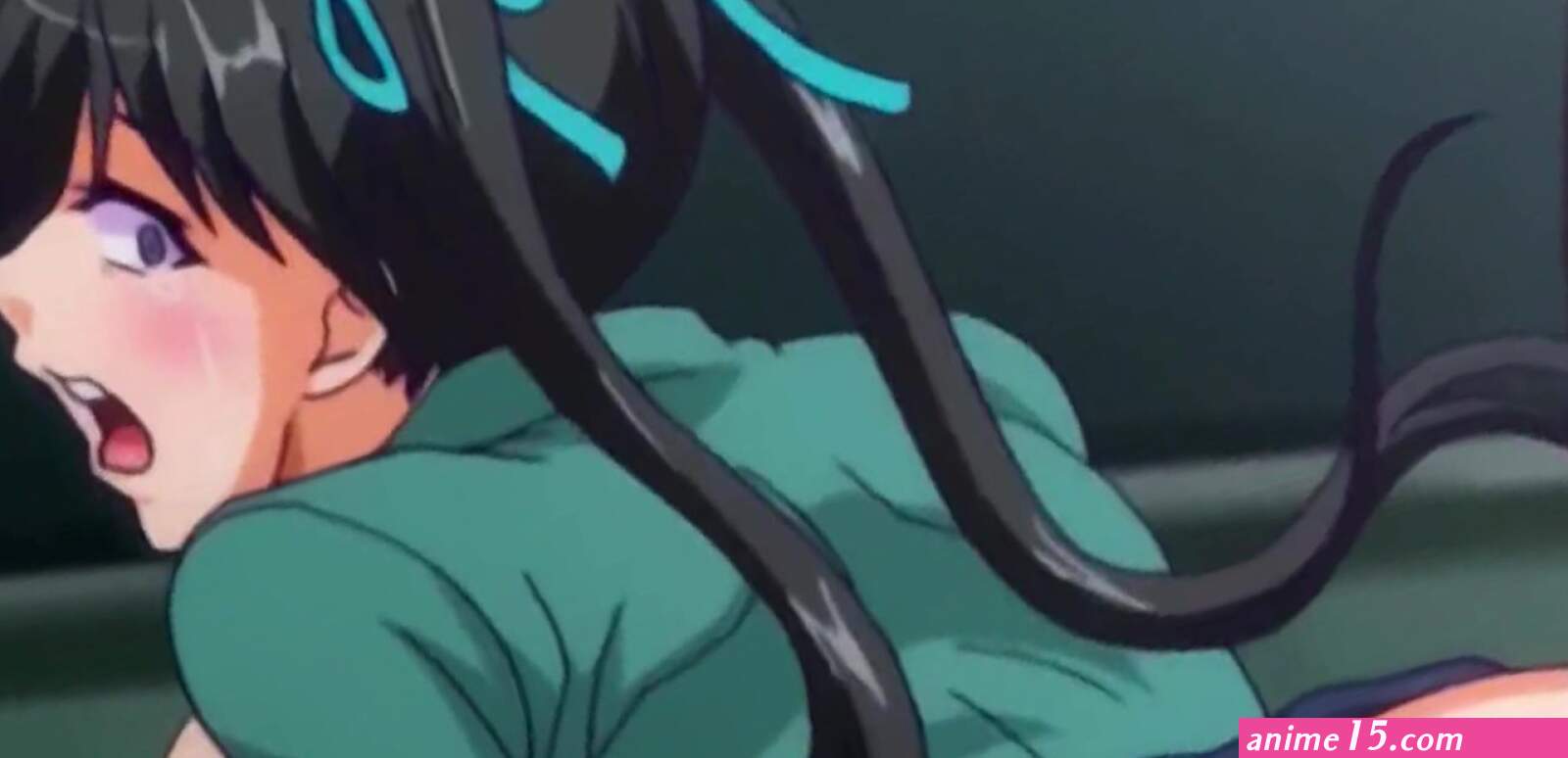 Depraved anime girl sucks a massive cock and takes deep hammering