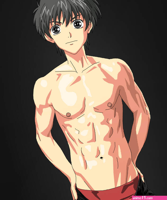 Sexyanimes on X: anime hot muscle animeboy kyoukara underwear yuuri animeboycharacter