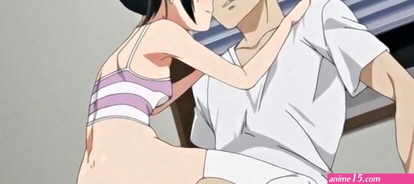Naughty anime girl blows her man and jumps on his hard dick