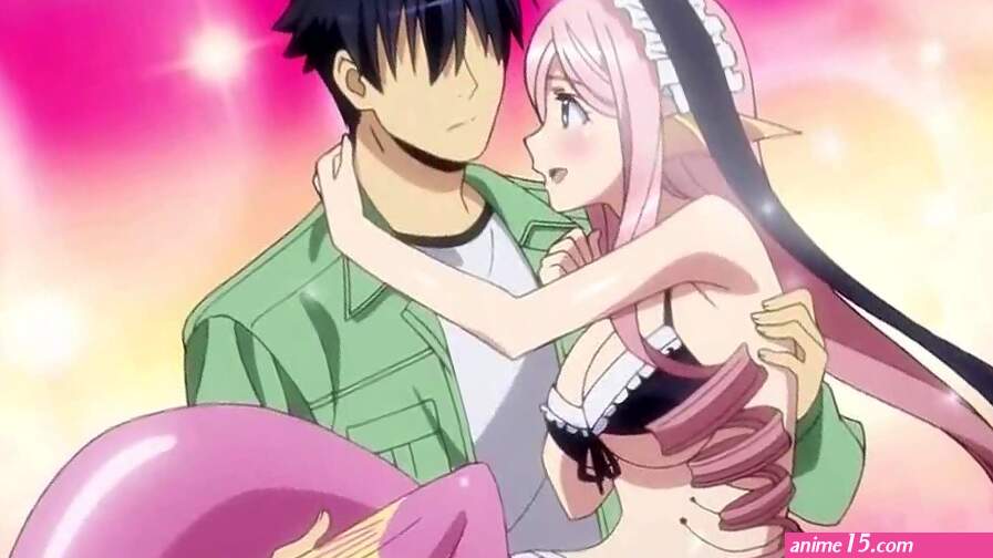 Master brings home a hot mermaid babe to his harem hoes