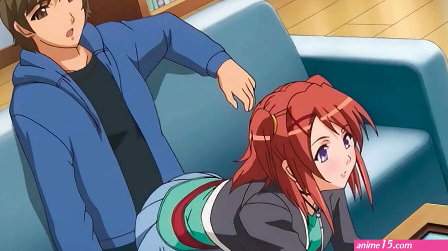 step Brother gets a boner when step Sister sits on him