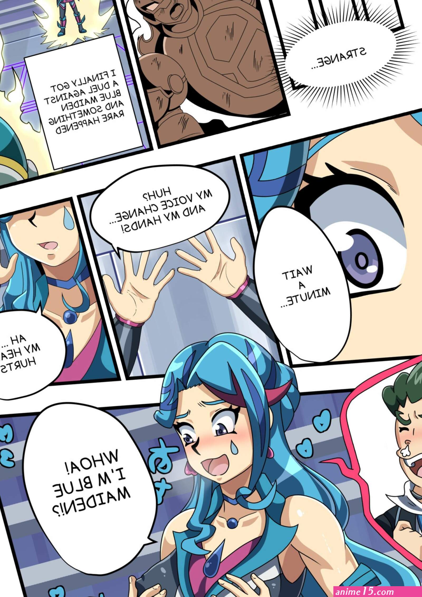 Bodyswap Duel Series Yu-Gi-Oh! TSFSingularity nHentai Comics