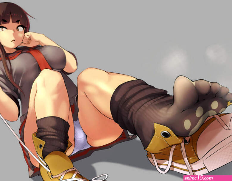 Shoes Off.... by Anime-Socks on DeviantArt