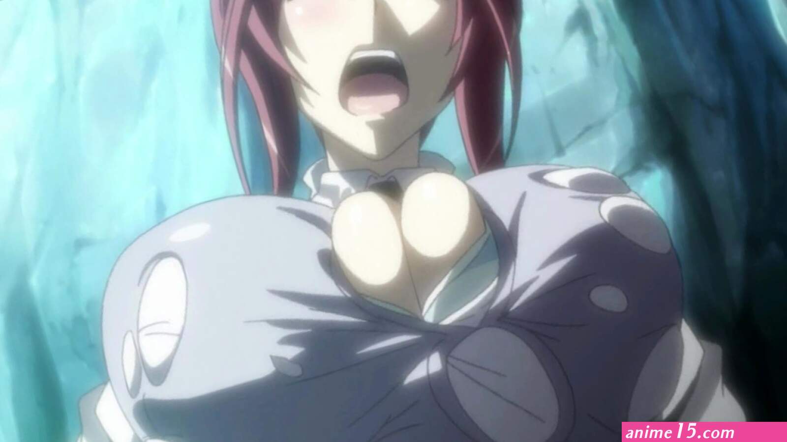 uno makoto ekaterina kurae oribe mafuyu hoods entertainment seikon no qwaser animated anime screenshot highres sound tagme video 2girls age difference biting blonde hair blush breast expansion breast sucking breastfeeding breasts...