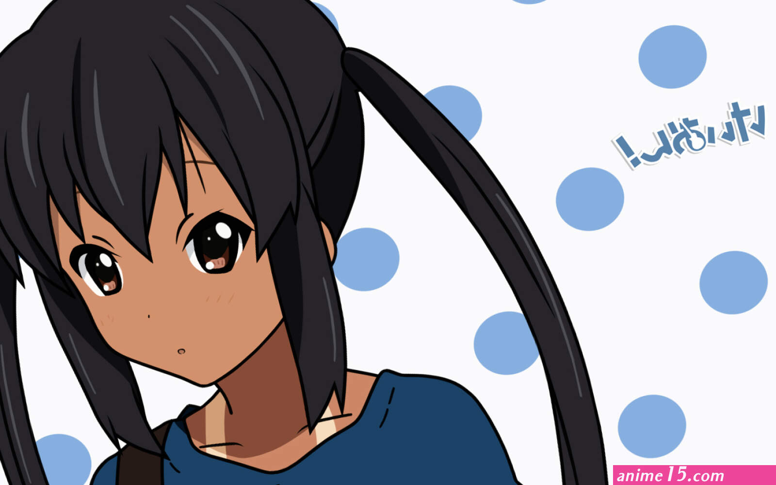 k-on! nakano azusa tan lines vector