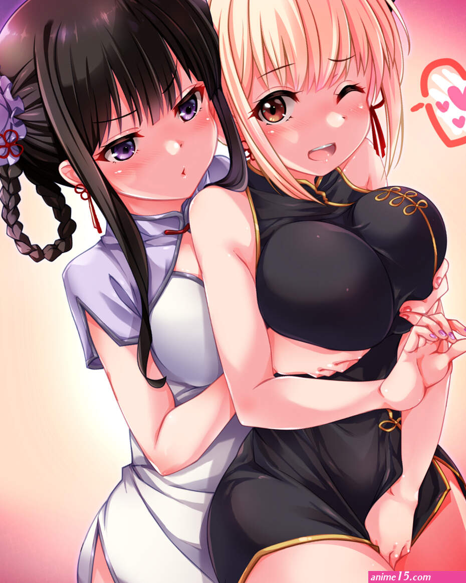 : Lycoris Recoil Nishikigi Chisato Inoue Takina two women