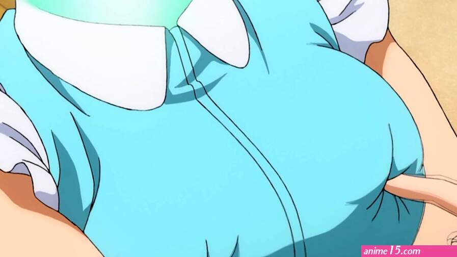 Anime touch boobs