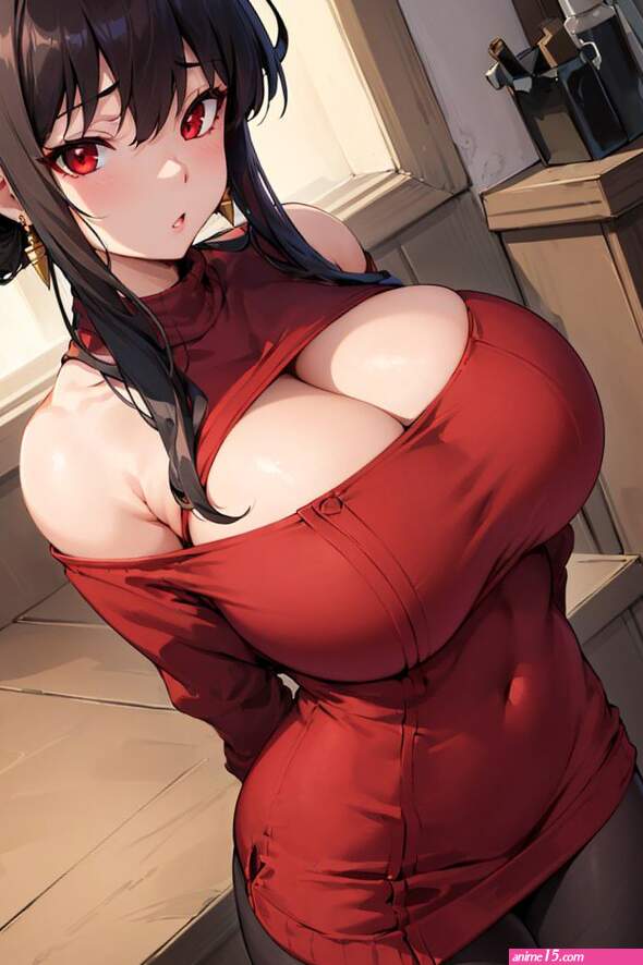 Hot Anime Girls Exposure on X: NaruDiffusion Yors boobs are waiting for your touch