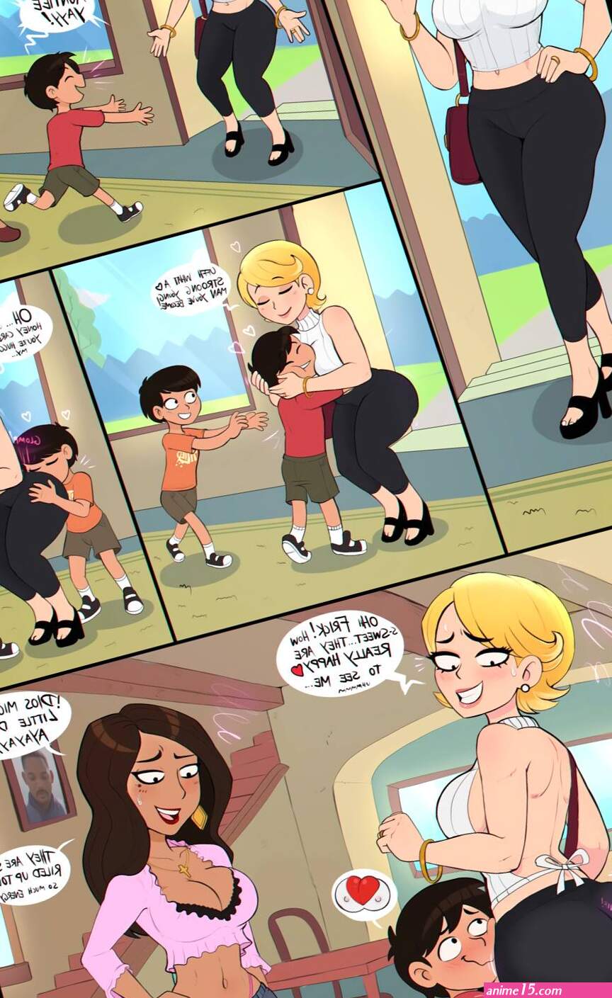 Auntie porn comic