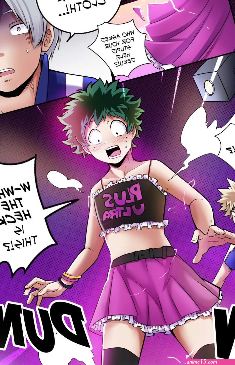 Bakudeku porn manga