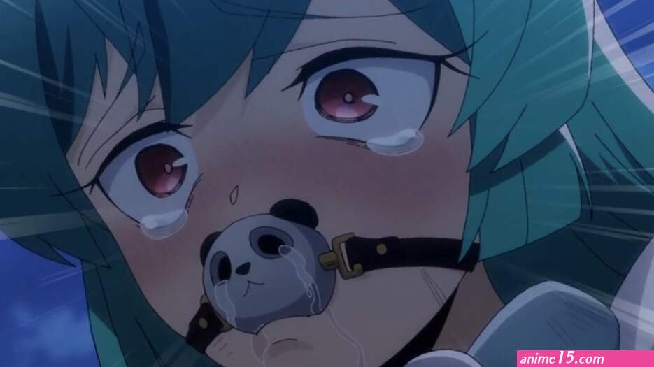 anime ball gagged