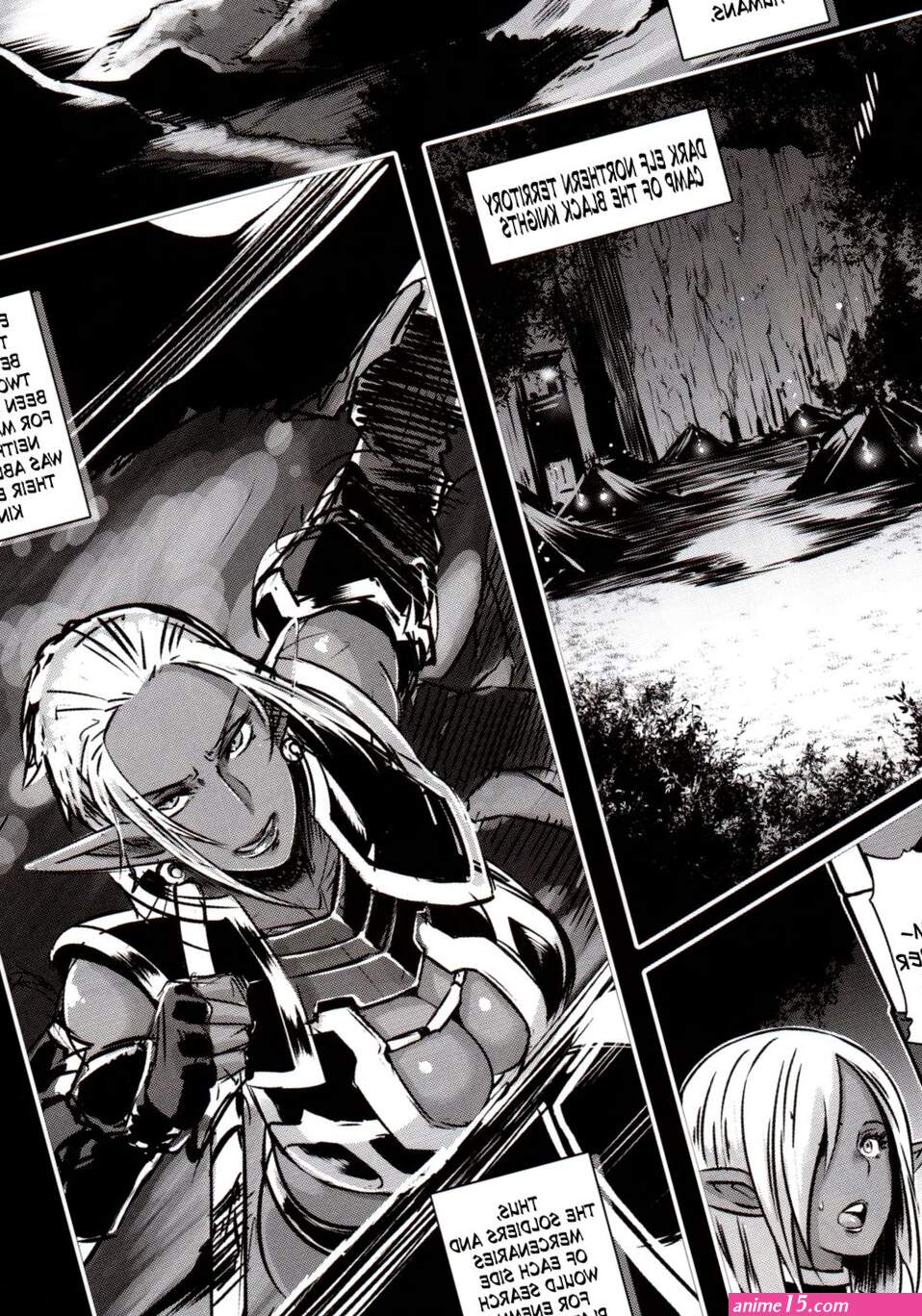 DARK ELF vs ALIEN