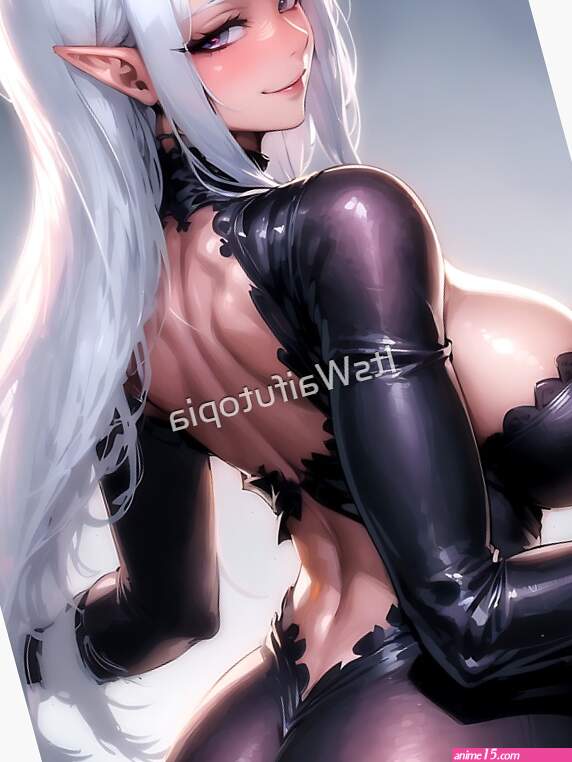 Sexy Hot Anime Silver Hair Waifu Big Boobs and Ass Sticker for Sale by ItsWaifutopia