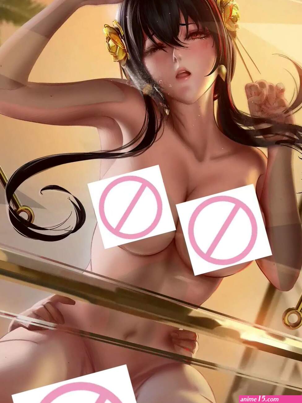 Cartoon Spy x Family Yor Forger Hentai Big Boobs Anime Sexy Girl Print Canvas Poster Living Room Bedroom Decorative Picture