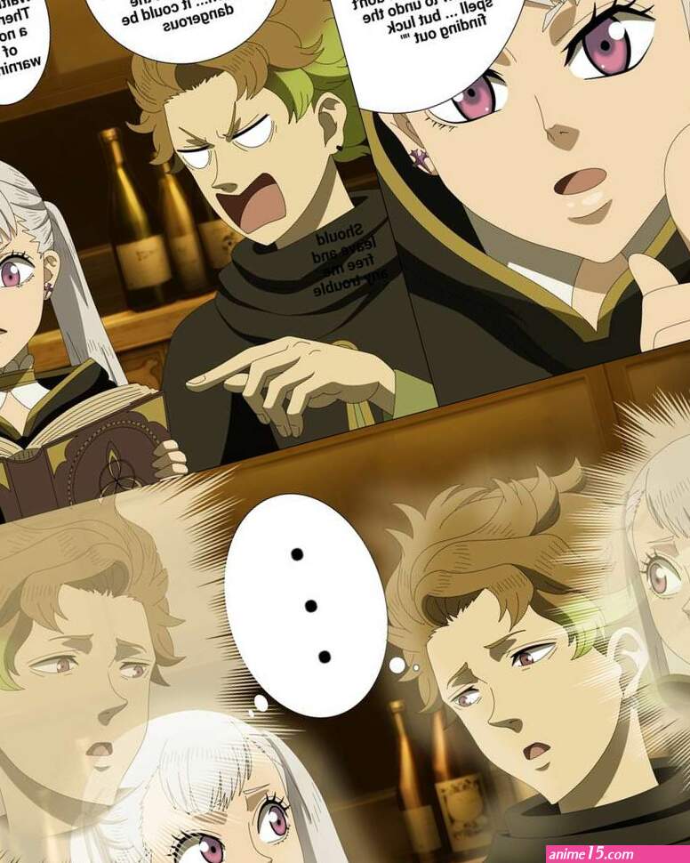 Porn comic Is it really You. Noelle. Black Clover Sex comic busty blonde decided