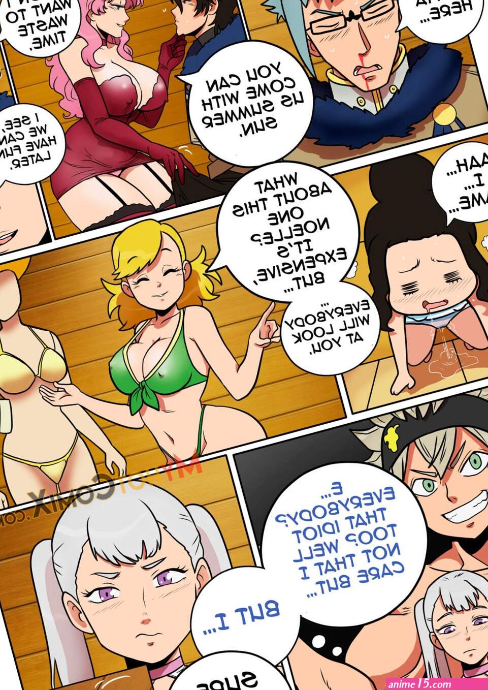 Black clover mirame! Porn Comic english 05