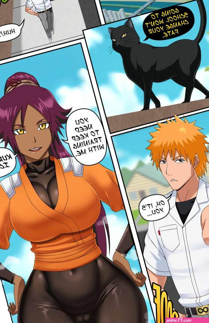 Porn comic Yoruichi. Bleach. Pink Pawg. Sex comic girls teased the