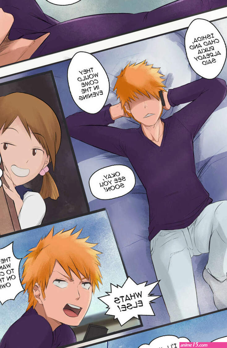 Porn comic Bleach Foursome Gift. Sakurabuto Sex comic girlfriends decided to