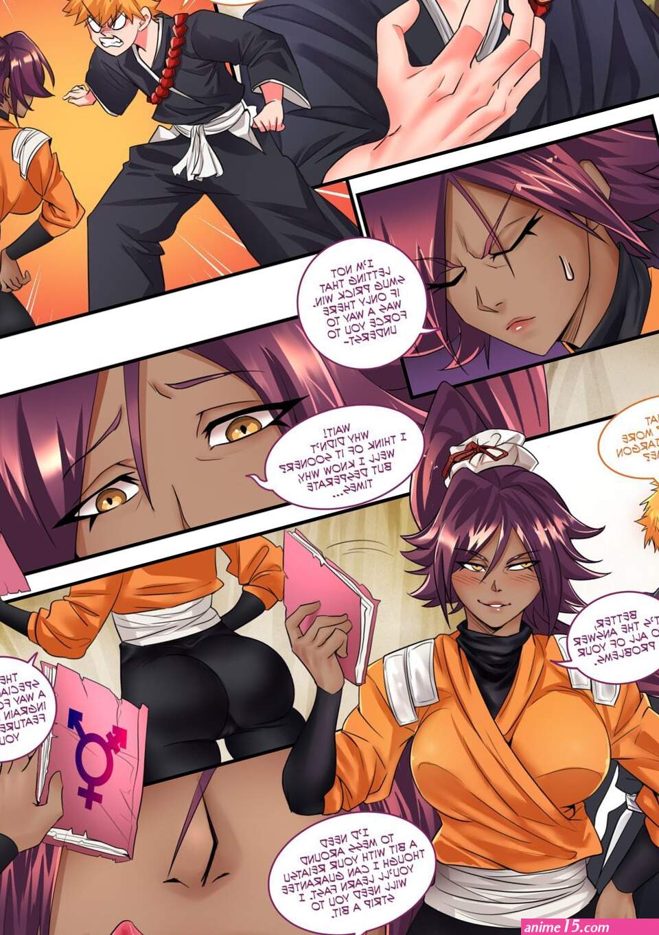 Bleach: Blooming Lesson Porn Comic english 04