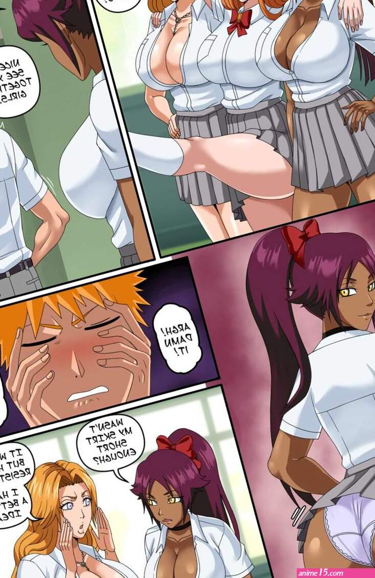 Porn comic Yoruichi. Bleach. Pink Pawg. Sex comic girls teased the