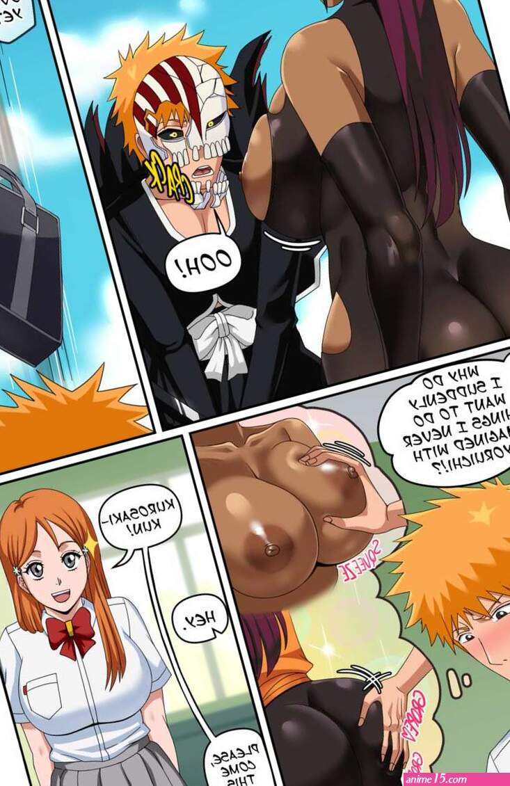 Porn comic Yoruichi. Bleach. Pink Pawg. Sex comic girls teased the